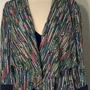 Alberto Makali Multicolor Striped Sweater